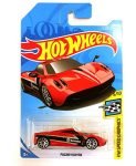 Hot Wheels 2019 Pagani Huayra HW Speed Graphics Red 148/250, Long Card, Pack of 1, Red