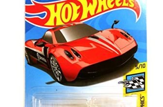 Hot Wheels 2019 Pagani Huayra HW Speed Graphics Red 148/250, Long Card, Pack of 1, Red