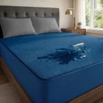 MollisHomes Premium 100% Waterproof Mattress Protector King Size, 72×72 Inches | Breathable and Hypoallergenic Ultra Soft Fitted Bed Protector Cover 72″x72″ – King, Royal Blue