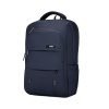 Safari Elite 25L Formal Laptop Backpack Bag for Men & Women, Ideal for Office Use/School/College Boys and Girls, 2 Compartment Compact Backpack with PU Fabric, Trolley Sleeve & Organizer, Color Navy