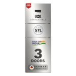 Bosch 302L, 3 Star, MaxFlex Convert Frost Free Triple Door Refrigerator | 8-in-1 Convertible Storage Modes | 57L Extra Convertible Zone |Cool Extend up to 18 hours (CMC33S23VI, 2026 Model, Fine Steel)