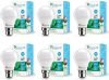 Syska 9 W Basic Standard B22 LED Bulb(White, Pack of 6)
