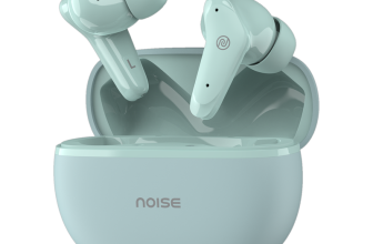 Noise Buds VS102 Plus with 70 Hrs Playtime, Environmental Noise Cancellation, Quad Mic Bluetooth(Serene Blue, True Wireless)