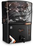 Aqua Frisch H2O | Needs No Service For 2 Years| 15 L RO + UV + Copper + Alkaline + Minerals Water Purifier(Black)