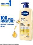 Vaseline Deep Moisture Non Sticky Body Lotion with Ceramide Hyaluron10X More(725 ml)