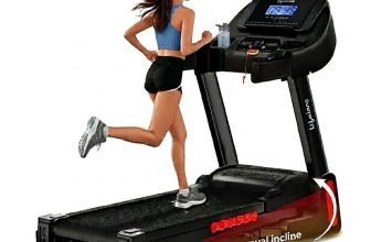 Lifelong FitPro Treadmill for Home | 4 HP Peak Motor | Foldable & Hydraulic Folding Treadmill (Max Weight:100 kg)