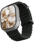 Vaku Luxos® Premium Bluetooth Calling Smartwatch with 1.99″ HD Screen, Heart Rate & ECG Monitor, Sleep Tracker, 10+ Sports Modes, Unlimited Watch Faces, Smart Notifications, Silicone Strap – Black