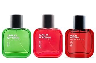 Wild Stone Forest Spice, Red and Ultra Sensual Long Lasting Mens Perfume, Pack of 3 (30ml each)