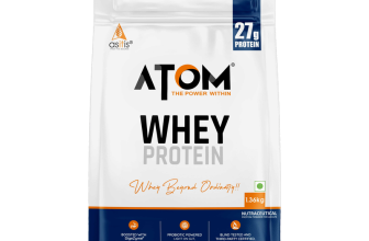 AS-IT-IS Nutrition ATOM Whey Protein(1.36 kg, Double Rich Chocolate)