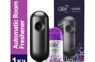 Godrej Aer Matic Room Freshener – Violet Valley Bloom Automatic Spray Matic Combi(210 ml)