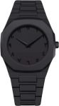 SABR Modern Arabic Numeral Watch with Polycarbonate Band, Octagonal Case, for Men Black Minimalist Watch with Arabic Numerals Modern Wrist Watch Analog Watch  – For Men & Women