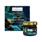 Kapiva Shilajit Gold Resin | Boosts Stamina | Contains 24 Carat Gold | 100% Ayurvedic(20 g)