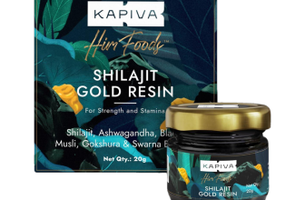 Kapiva Shilajit Gold Resin | Boosts Stamina | Contains 24 Carat Gold | 100% Ayurvedic(20 g)