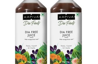 Kapiva Dia Free Juice – Helps manage sugar levels(Pack of 2, 2 L)