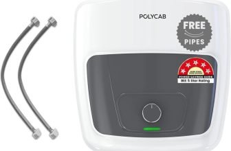 Polycab Superia DLX 10 L Storage Water Geyser | 5 Star BEE Energy Rating(White)