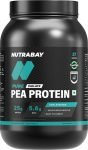 Nutrabay Pure 100% Pea Isolate Plant-Based Protein(2 pounds, Unflavored)