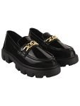 Shoetopia Girls L-22 Black Dress Shoe – 8 UK (Girls-L-22-Black)