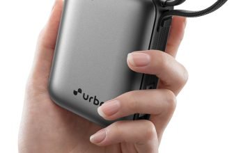 URBN 20000 mAh 70 W Nano Pocket Size Power Bank(Grey, Lithium, Fast Charging, Power Delivery 3.0, Quick Charge 3.0 for Mobile, Laptop, Tablet, Earbuds, Smartwatch)
