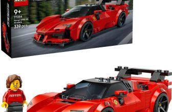 LEGO Speed Champions Ferrari SF90 XX Stradale Sports Car 77254(Multicolor)
