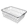Vipron Stainless Steel Dish Drying Rack for Kitchen Sink – Large Rectangular Wire Dish Basket with Handles for Plates, Bowls, Cups & Cutlery – Rustproof Metal Dish Drainer & Kitchen Organizer
