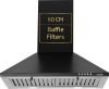 V-Guard M10 Pro 900 CMH 60 cm 60cm | Push Button Control Chimney(Wall Mounted, Black)