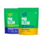 Yogabar Plant Protein Plant-Based Protein(1000 g, Plain, Chocolate)