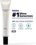 Reginald Men Sunscreen – SPF SPF 50+ PA++++ Helios Moisturising with 11 Actives Combo(30 g)