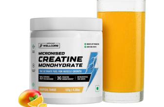 Wellcore Micronised Monohydrate Creatine(122 g, Tropical Tango)