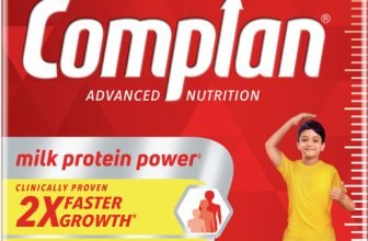 COMPLAN Nutrition Drink Powder for Children Kesar Badam flavour Refill Pack with DIY Car(1 kg)