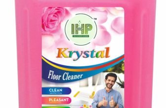 IHP ISHAN_KRYSTAL_PERFUMED FLOOR CLEANER 5L- ROSE Rose(2 x 2500 ml)