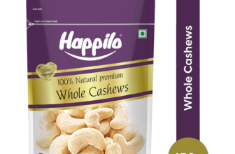 Happilo Natural Premium Whole Cashews(1 x 450 g)