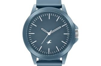 Fastrack Quartz Analog Blue Dial Blue Silicone Strap Unisex Watch – NT38024PP69W