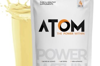 AS-IT-IS Nutrition ATOM ISO Whey Gold 1Kg | 100% Whey Protein Isolate | Whey Protein(1000 g, Cookies & Cream)