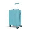 KAMILIANT by American Tourister Savvy|Cabin Trolley Bag Small Size (55 cms) for Travel| Hard Case Polypropylene (PP) Suitcase|360° 8-Wheel Spinner Luggage Trolley|Combination Lock|Sea Blue
