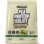 BIGMUSCLES NUTRITION 100% Pea Protein Isolate Protein Powder | Complete Amino Acid Profile | 30g Plant-Based Protein(1 kg, Natural Unflavoured)