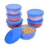 Cutting EDGE 900ml Eco Storage Container & Organizer Set of 6 (Light Blue)