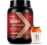 Fitspire Fit Super Pro Whey Protein with Shaker | 36g Protein per 100g Serving Whey Protein(907 g, Double Chocolate)