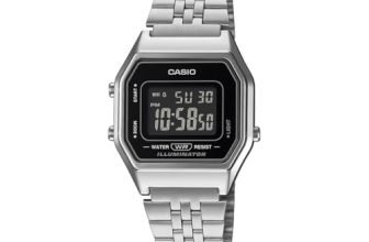 Casio Vintage LA680WA-1BDF Digital Black Dial Women (D408)