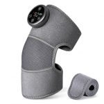 ARG HEALTH CARE Knee Massager for Joint Pain Relief with Heat, Warm Compress, Vibration Massage, Multiple Modes & Touch Panel Controller, Electric Knee Support for Men & Women