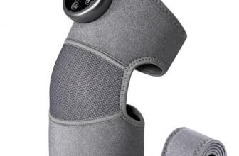 ARG HEALTH CARE Knee Massager for Joint Pain Relief with Heat, Warm Compress, Vibration Massage, Multiple Modes & Touch Panel Controller, Electric Knee Support for Men & Women