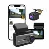 PAPAGO N291 3K Dual Channel Dashcam with Sony CMOS Sensor | F1.5 Ultra-Wide Lens | 3” Display | Mobile Wi-Fi & Voice Control | 256GB Support | High Temp Safe Design