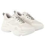 Shoetopia Girls Oscar White Casual Shoe – 7 UK (Girls-Oscar-White)