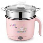 AARADH EXPORT Electric Cooking Pot 1.5L 600W | Multipurpose Electric Cooker with Non-Stick Inner Pot & Steamer | Cooker for Cooking, Boiling & Steaming