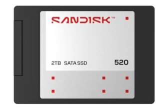SanDisk® 520 SATA SSD 500GB, 2.5-inch Internal Solid State Drive, Up to 560MB/s Read Speed, 3D NAND, Up to 1000TBW Endurance, 5-Year Limited Warranty