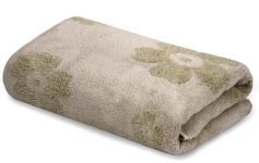 Cortina Jacquard Towels for Bath 70 x 140 cm 380 GSM Microfiber Bath Towels, Ultra Soft, Highly Absorbent & Quick Dry for Gym, Beach & Bathroom Towels for Men, Women & Kids Color : Brown