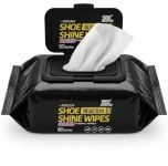 Shoe Cleaning Wipes (80 PCS) – Instant Sneaker Cleaner Wipes for Shoes, White Shoes, Sports Shoes & Leather Footwear, Portable Stain Remover, Quick Cleaning Wet Wipes for Travel & Daily Use
