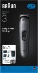 Braun Series 3 All-in-one Grooming Kit Grooming Kit 50 min Runtime 1 Length Settings(Black)