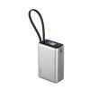 Stuffcool Giga Max Smallest 25000mAh 100W Power Bank, Built-in Type-C Cable, Charges MacBook Pros, laptops, supports Samsung Super Fast Charging 2.0; Smart TFT Display, Made in India, CE ROHS Approved