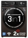 IFB 9/6/3 kg Fully Automatic Washer Dryer Refresher with Steam Refresh, AI Powered, 100% Dry Clothes, 9 Swirl Wash Mimic Handwashing, WiFi & Eco Inverter Motor (WDR Executive ZMN CMS, Mocha)