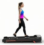 Lifelong Walking Pad Treadmill for Home 3Hp Peak Dc Motor Treadmill (Max Weight:110 kg)